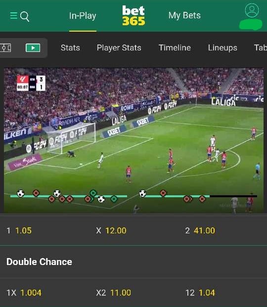Bet365 prenos tekem v živo – zadetki in gole.